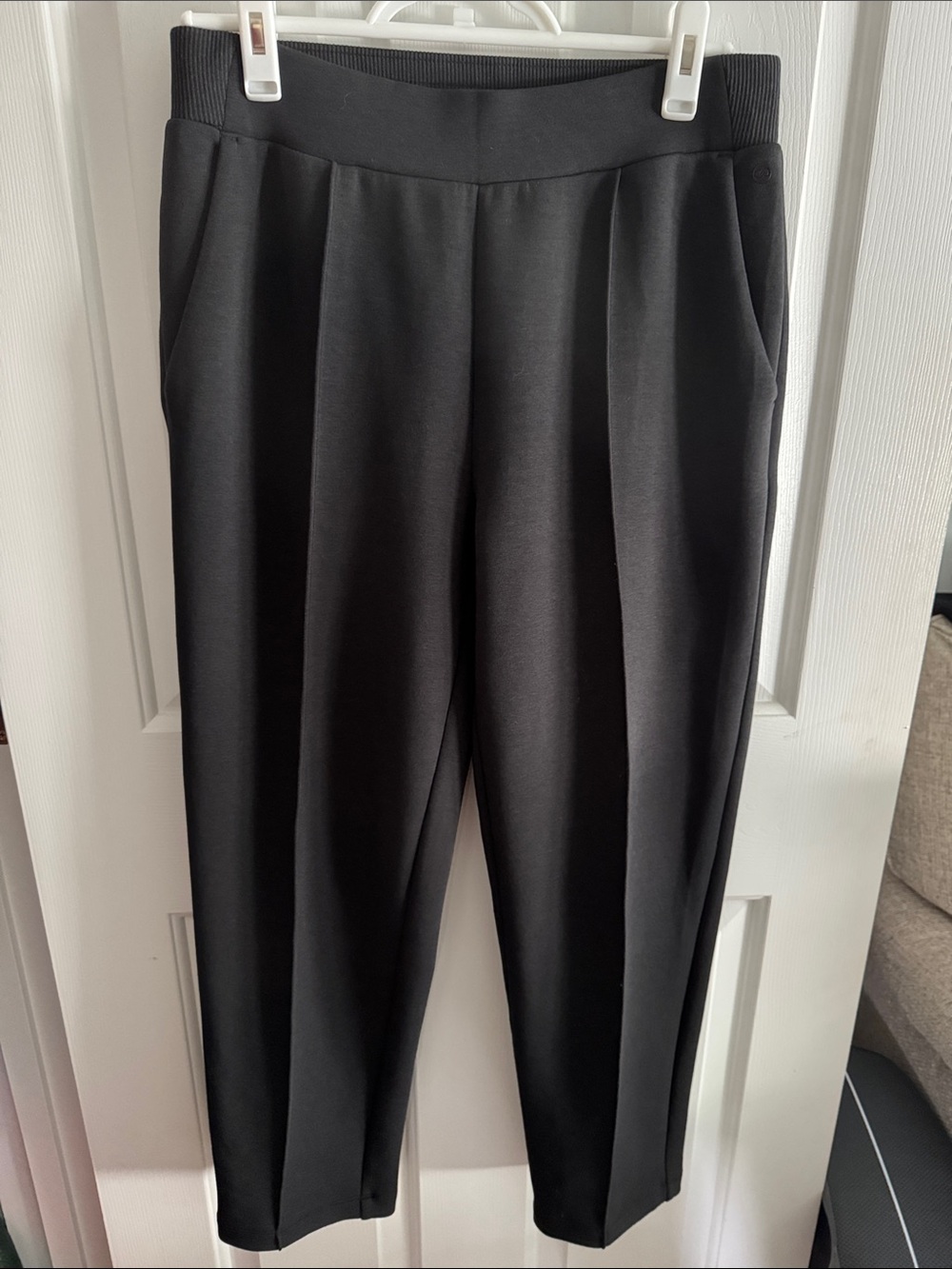 CALIA by Carrie Underwood Black Tapered Track Joggers